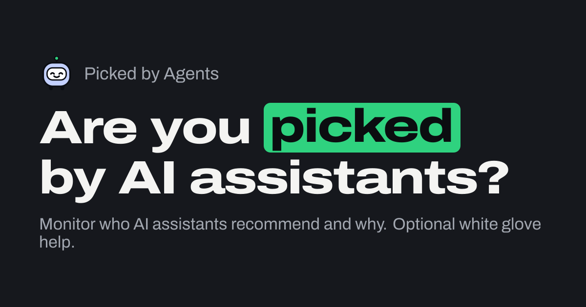 Picked by Agents logo