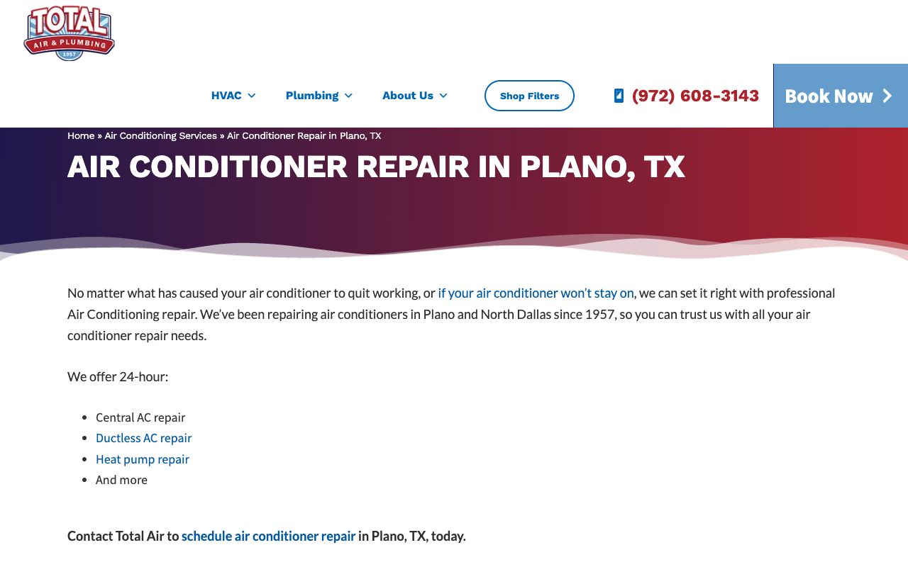 Total Air & Heat Co.'s page